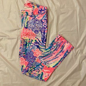 Lilly Pulitzer Women's Rainbow Chino Ankle Skinny Pants Size 2